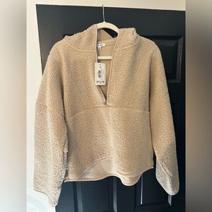 year of ours sherpa mammoth honey butter BEIGE size Large